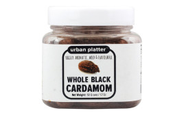Urban Platter Whole Black Cardamom   Jar  50 grams